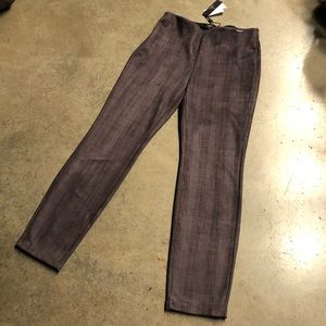 NWT Tahari Pants Faux Leather/Suede Sz S AWESOME!! #GW1